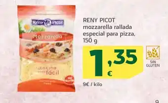 HiperDino Reny picot mozzarella rallada especial para pizza oferta