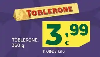 HiperDino Toblerone oferta