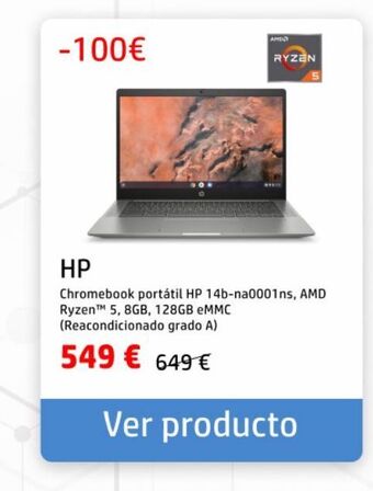 HP Ordenador portátil hp oferta