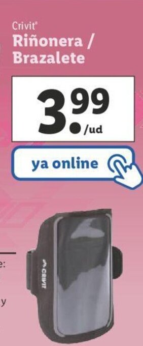 Lidl Crivit Riñonera/Brazalete oferta