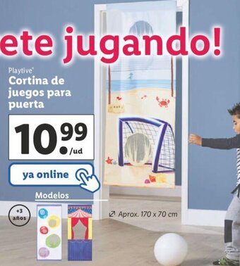 Lidl Playtive Cortina de juegos para puerta oferta