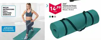 ALDI Crane Estoreta de fitness 190x60 cm oferta