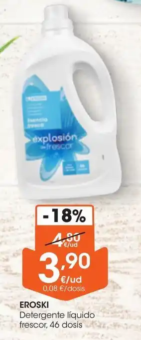 Eroski Detergente líquido eroski oferta