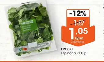 Eroski Espinacas eroski oferta
