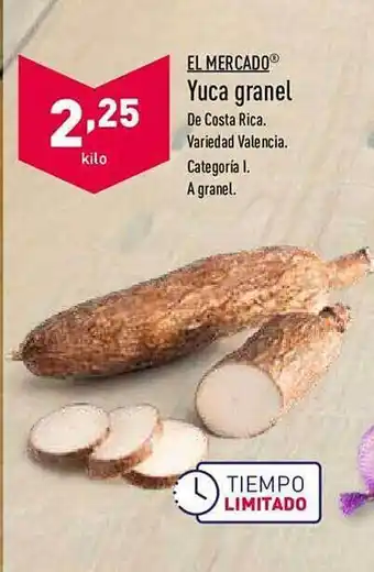 ALDI El Mercado Yuca Granel oferta