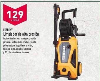 ALDI Ferrex Limpiador De Alta Presión oferta
