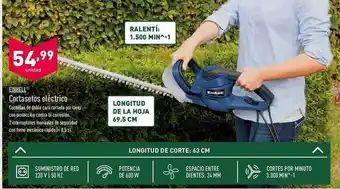 ALDI Einhell Cortasetos Eléctrico oferta