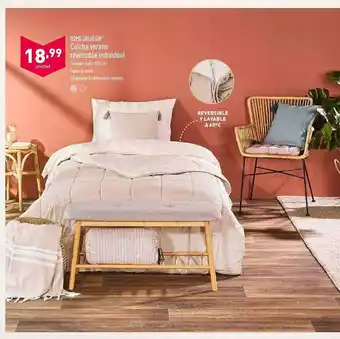ALDI Home Creation Colcha Verano Reversible Individual oferta