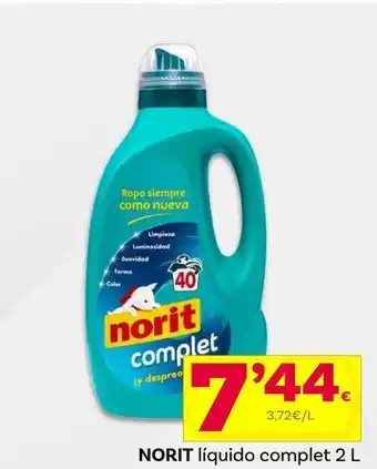 Supermercados Dani Detergente líquido norit oferta