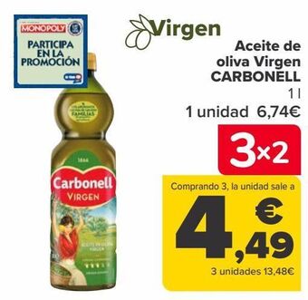 Carrefour Aceite de oliva virgen carbonell oferta