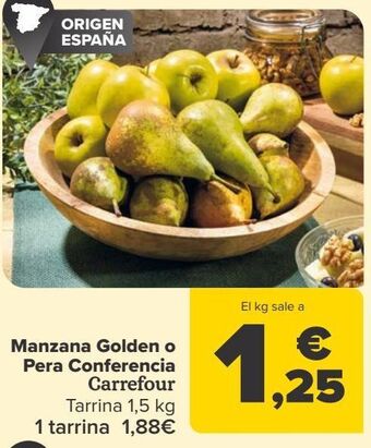Carrefour Manzana golden o pera conferencia carrefour oferta