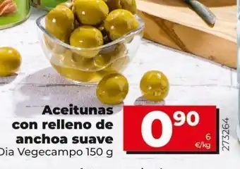 Maxi Dia Aceitunas rellenas de anchoa oferta