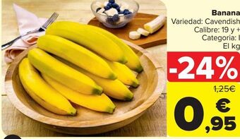 Carrefour Banana oferta