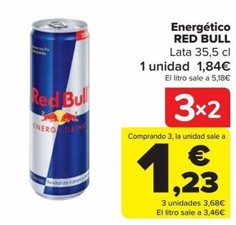 Carrefour Energético red bull oferta