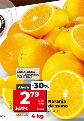 La Plaza de DIA Naranjas oferta