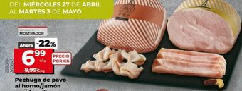 La Plaza de DIA Pechuga de pavo oferta