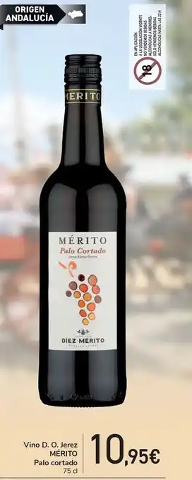 Carrefour Vino d.o jerez mérito palo cortado oferta
