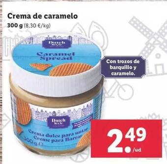 Lidl Crema De Caramelo oferta