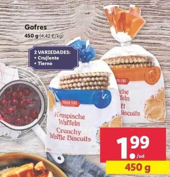 Lidl Gofres oferta