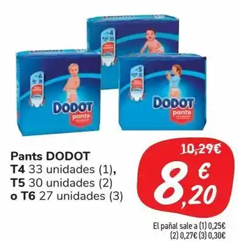 Carrefour Market Pants dodot t4, t5 o t6 oferta