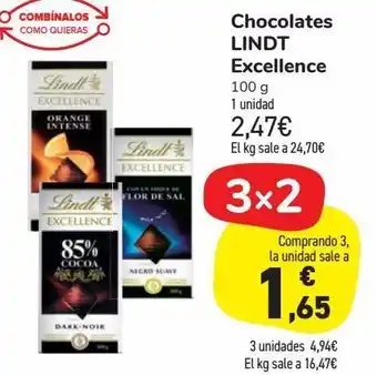 Carrefour Market Chóclate lindt excellence oferta