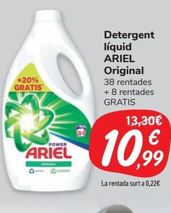 Carrefour Market Detergente líquido ariel original oferta