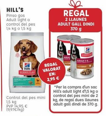 Kiwoko Pienso perros hill's oferta