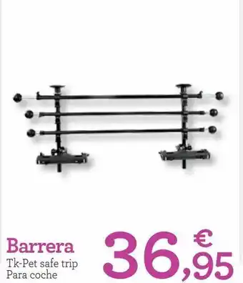 Barrera tk-pet safe trip para coche