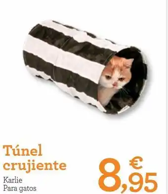 TiendAnimal Túnel crujiente karlie para gatos oferta