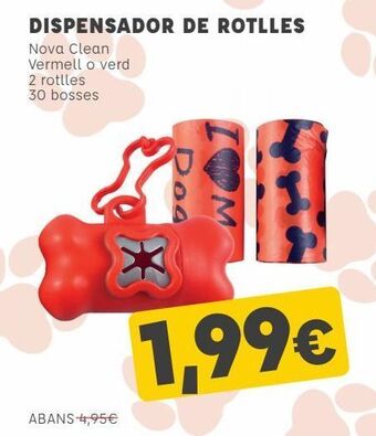 Kiwoko Dispensador de rollos nova clean oferta