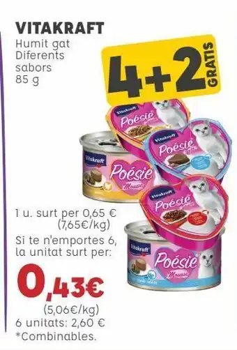 Kiwoko Húmedo gatos vitakraft oferta