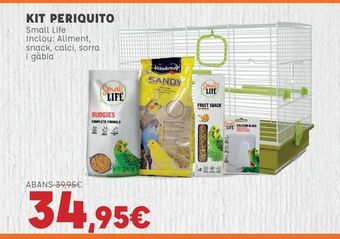 Kiwoko Kit periquito small life oferta