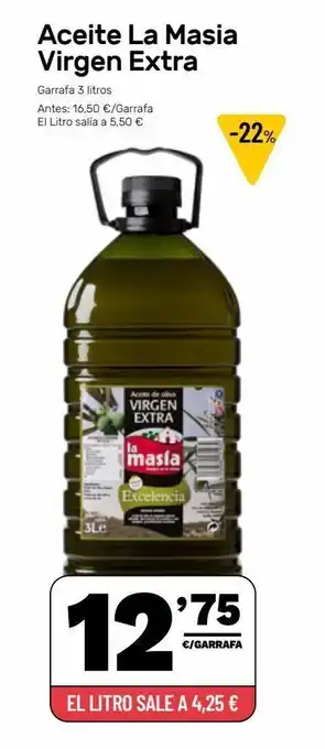 AhorraMas Aceite la masía oferta