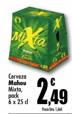 Unide Supermercados Cerveza mahou oferta