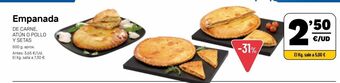 AhorraMas Empanada oferta