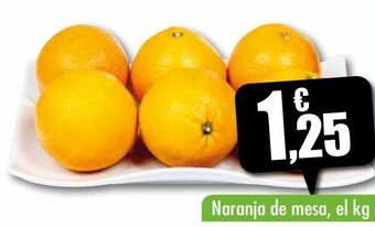 Unide Supermercados Naranja de mesa oferta