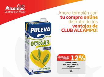 Alcampo Preparado Lácteo Omega 3 Puleva oferta