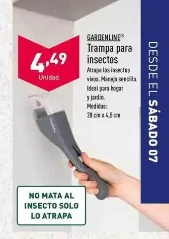 ALDI Gardenline Trampa Para Insectos oferta