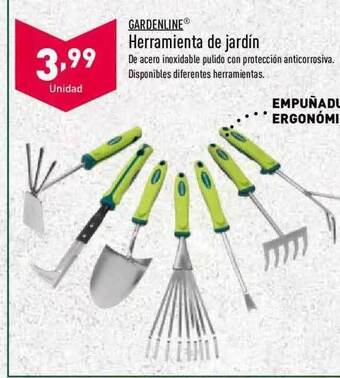 ALDI Gardenline Herramienta De Jardín oferta