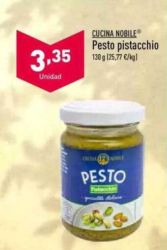 ALDI Cucina Nobile Pesto Pistacchio oferta