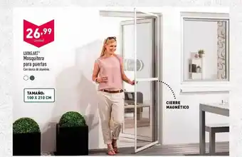 ALDI Living Art Mosquitera Para Puertas oferta