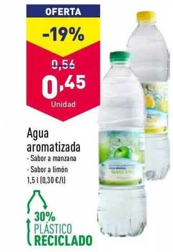 ALDI Agua Aromatizada oferta