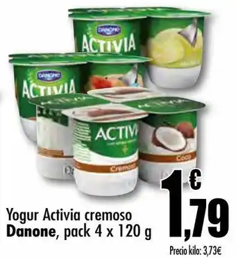 Unide Supermercados Yogur activia cremoso danone oferta
