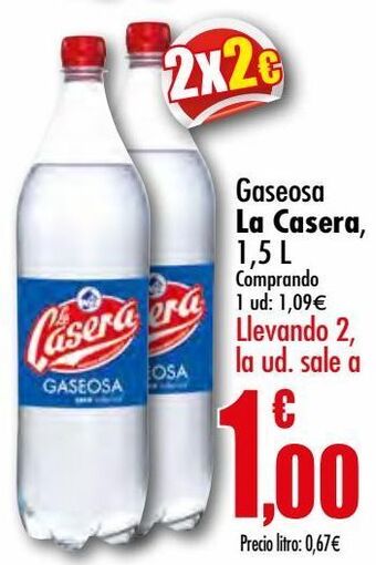 Unide Supermercados Gaseosa la casera oferta