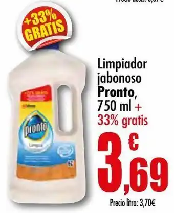 Unide Supermercados Limpiador jabonoso pronto oferta