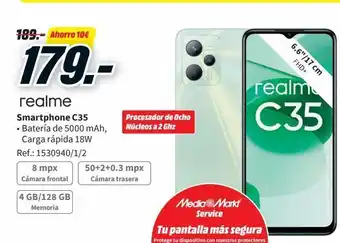 MediaMarkt Smartphone c35 realme oferta