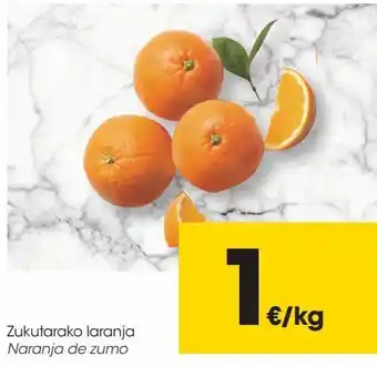 Eroski Naranjas de zumo oferta