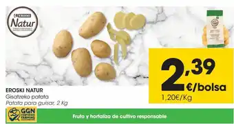 Eroski Patata para guisar eroski natur oferta