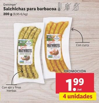 Lidl Salchichas oferta