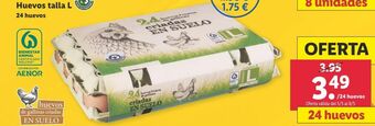 Lidl Huevos oferta